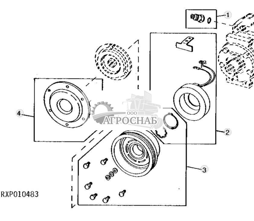 Муфта компрессорастаторпылезащитный чехол 